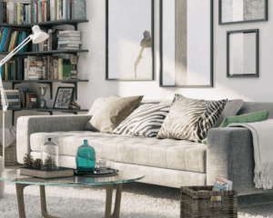 Modern home with clean carpet